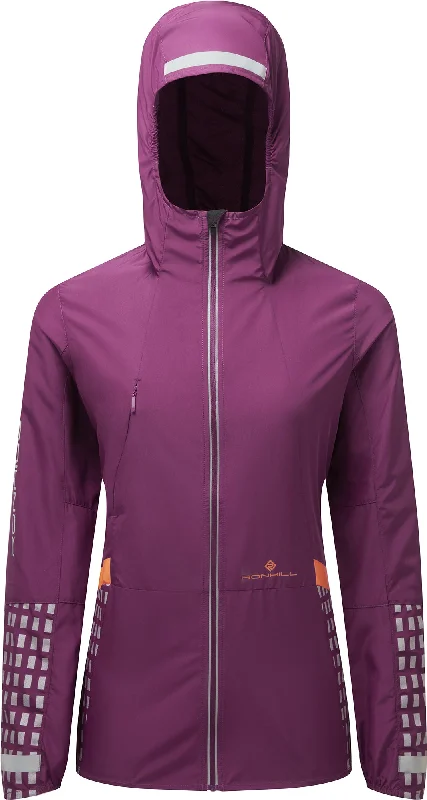  Women's Elegant GarmentsRonhill Tech Afterhours Womens Running Jacket - Purple