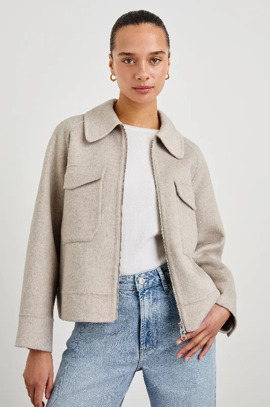  Women's Seasonal GarmentsCHEYENNE JACKET - OATMEAL