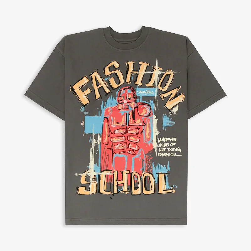  Women's Clothes For Outdoor EventsJAYWALKING | FASHION SCHOOL 2.0 T-SHIRT { GREY