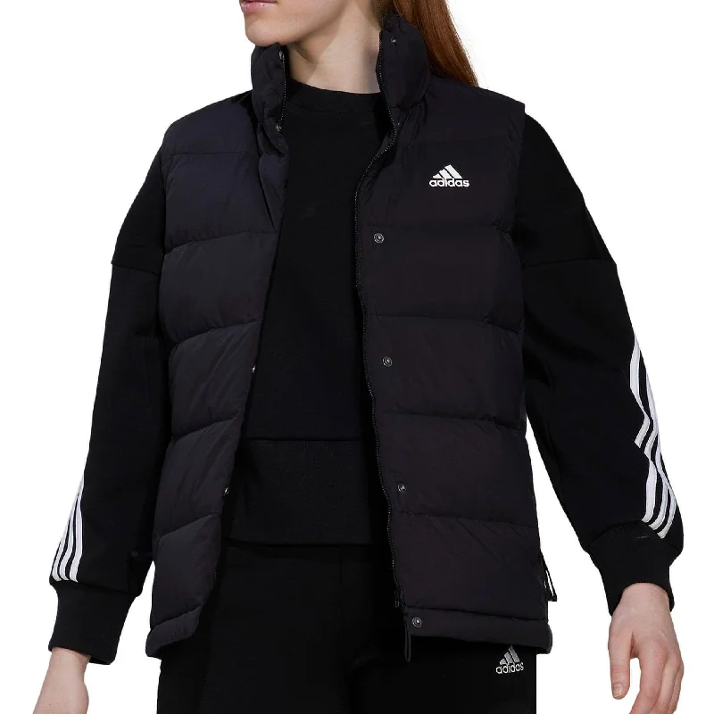  Sustainable Women's Appareladidas Helionic Womens Down Gilet - Black