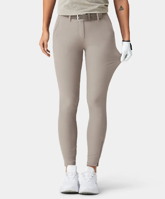  Vintage-Inspired Women's ClothesAsh Brown Four-Way Stretch Jogger