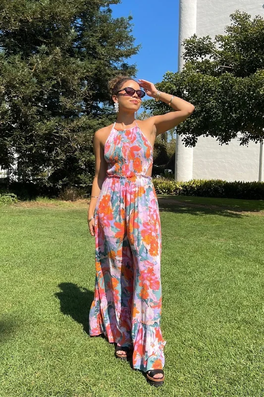  Relaxed Style DealsGinny Multicolor Floral Jumpsuit