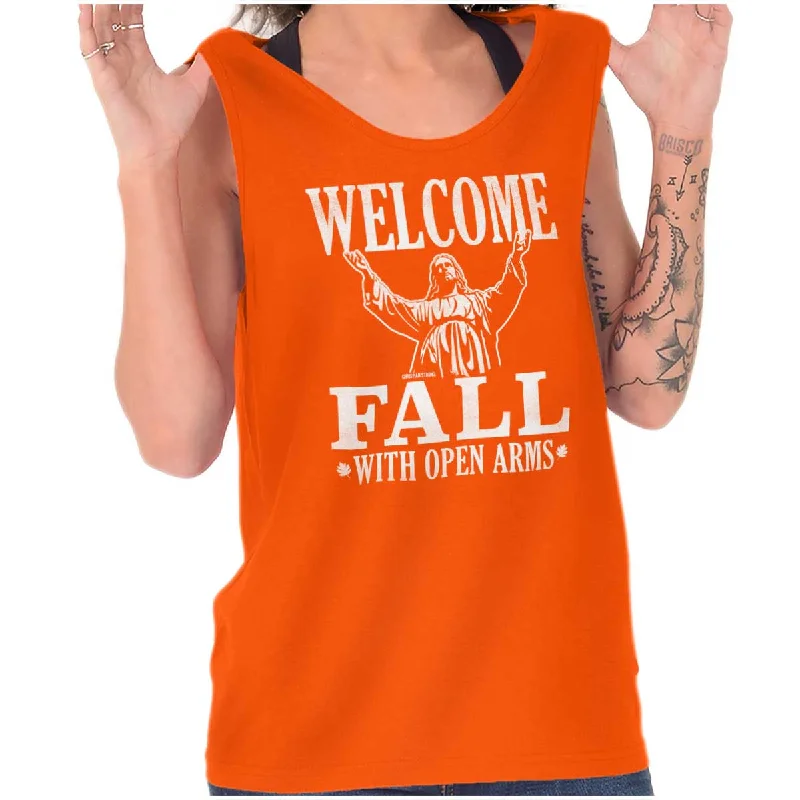  Flirty Fashion DiscountsWelcome Fall Tank Top