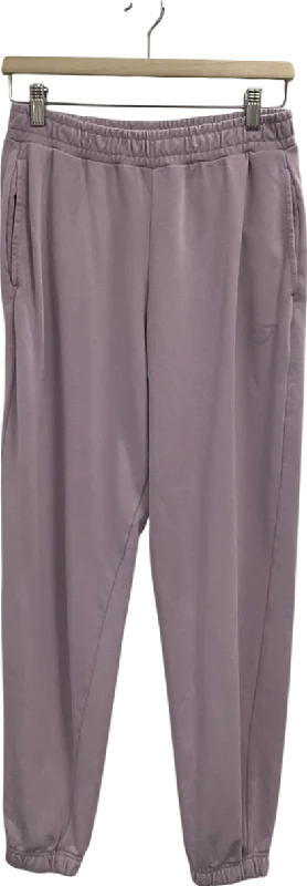  Women's Holiday Attiregymshark Purple Fleece Joggers UK XS