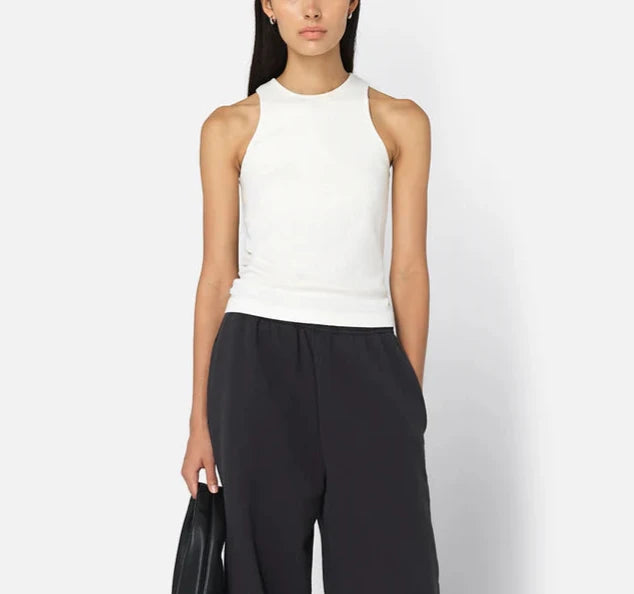  Women's Trendy GarmentsJohn Elliott Gemini Rib Cropped Tank