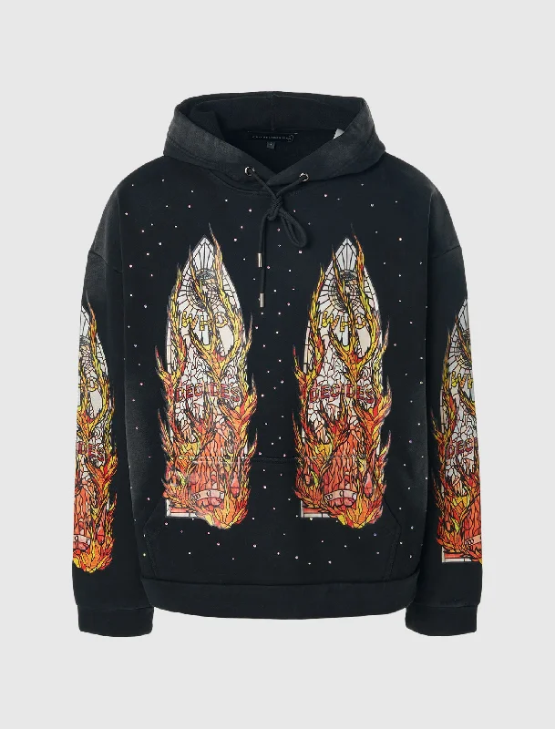  Spring OfferFLAMES HOODIE