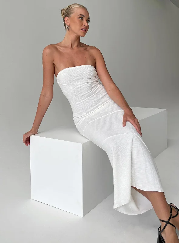  Additional Time-Limited OffersOscar Midi Dress White Tall