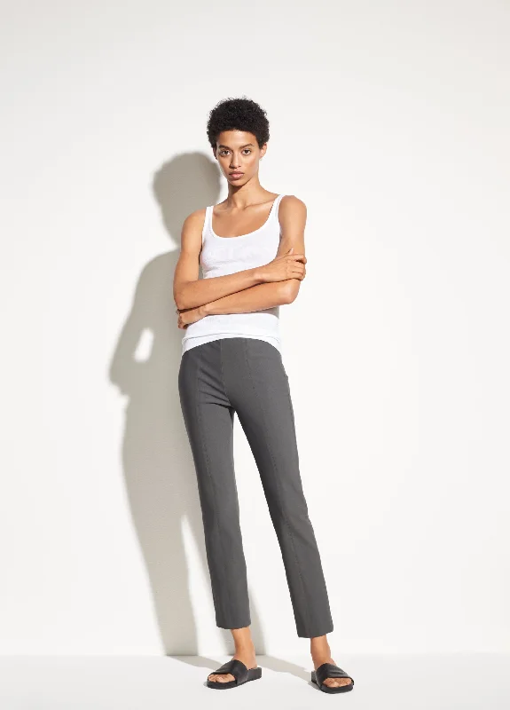  Luxe Style DiscountsStitch Front Seam Ponte Legging - Dark Grey