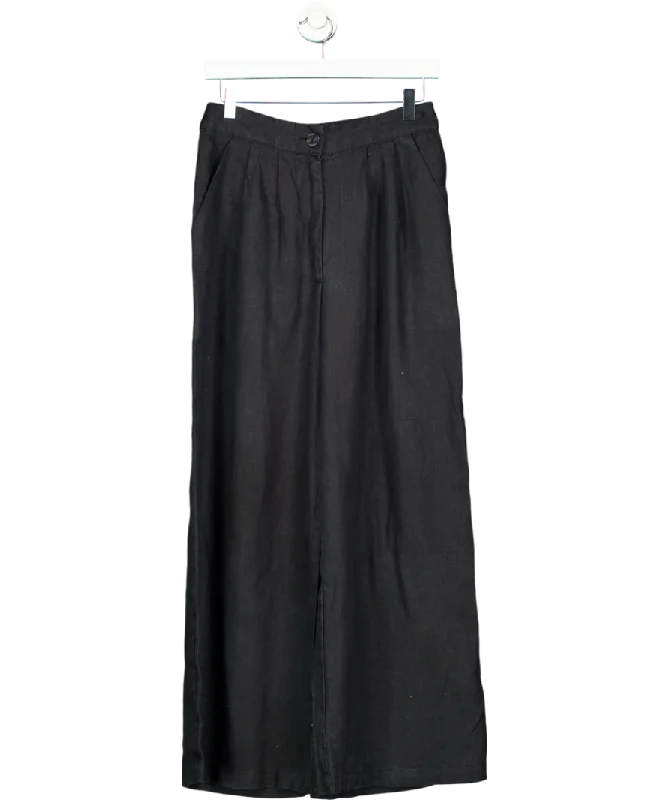  Women's Professional GarmentsFaithful The Brand Black Wide Leg Trousers UK S