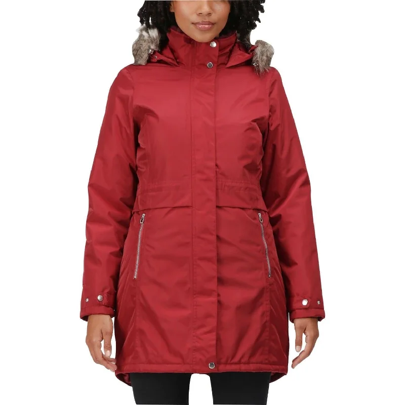  Women's Comfortable GarmentsRegatta Lexis Waterproof Insulated Womens Parka Jacket - Red