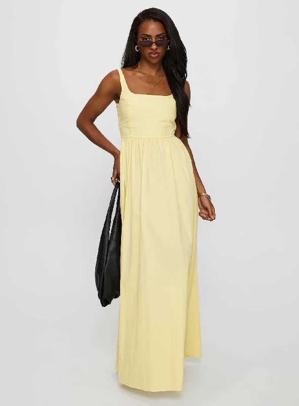  Women's Formal Event AttireCartmel Maxi Dress Lemon