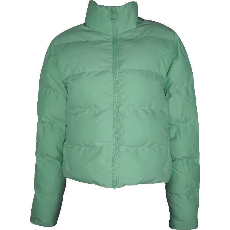  Women's High-Fashion ApparelGymshark Womens Puffer Jacket - Green