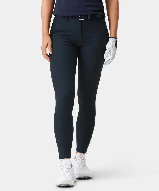  Women's Occasion Wear ClothesDark Blue Four-Way Stretch Jogger