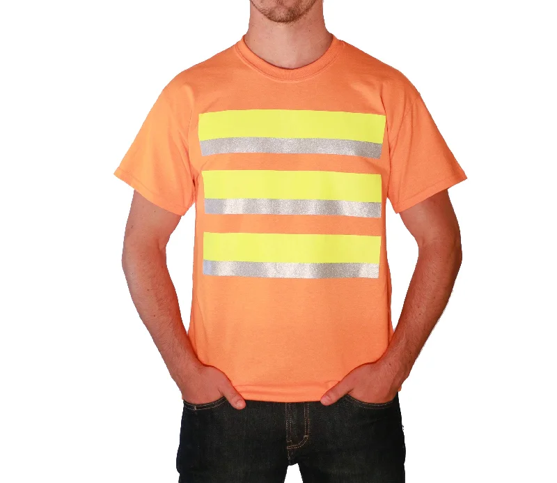  Women's Seasonal ApparelWhistle Workwear Safety Short Sleeve T-Shirt_Safety Orange