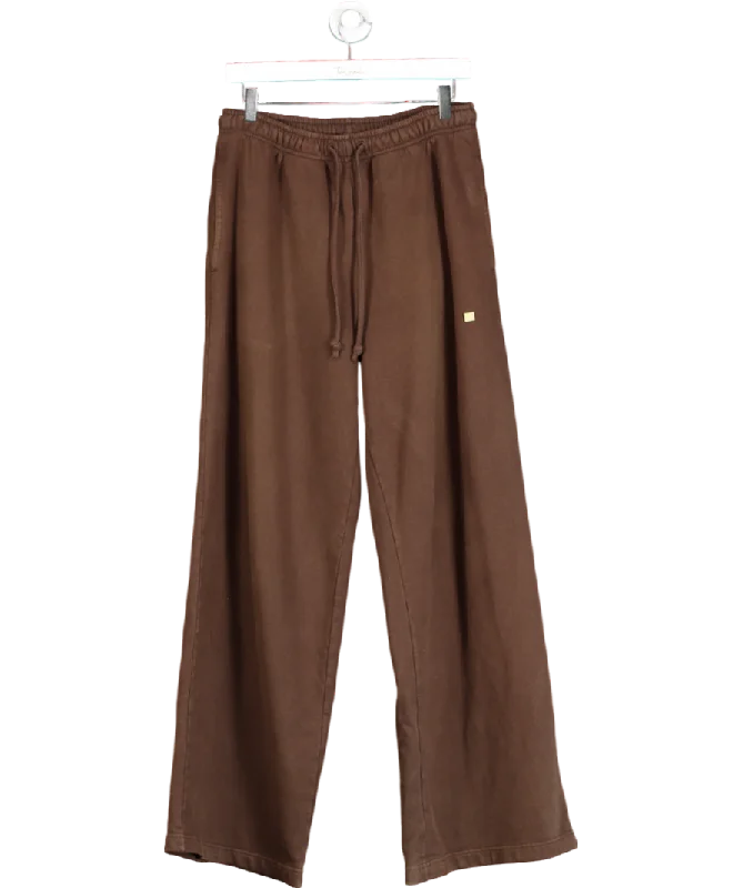  Women's Activewear AttireAcne Studios Brown Face Patch Track Pants UK XS