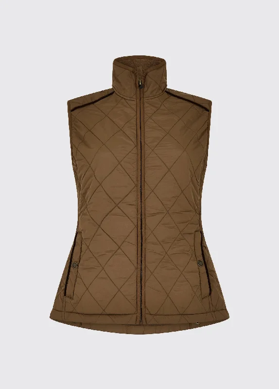  Women's Luxury GarmentsHeywood Women’s Quilted Gilet - Bronze