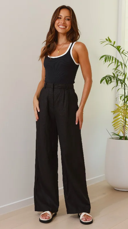  Women's Clothes And Apparel SetsTillie Pants - Black