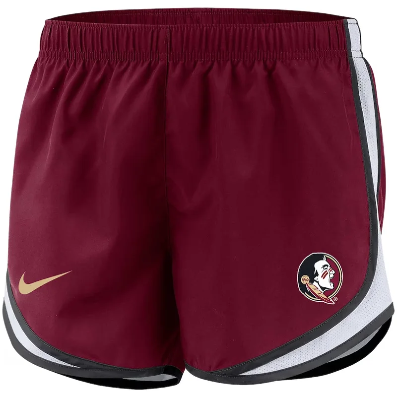  Affordable Luxury FashionNike Women's Seminole Logo 2023 Tempo Short - Garnet