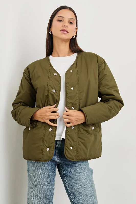  Fashionable Women's OutfitWILLEY JACKET - OLIVE