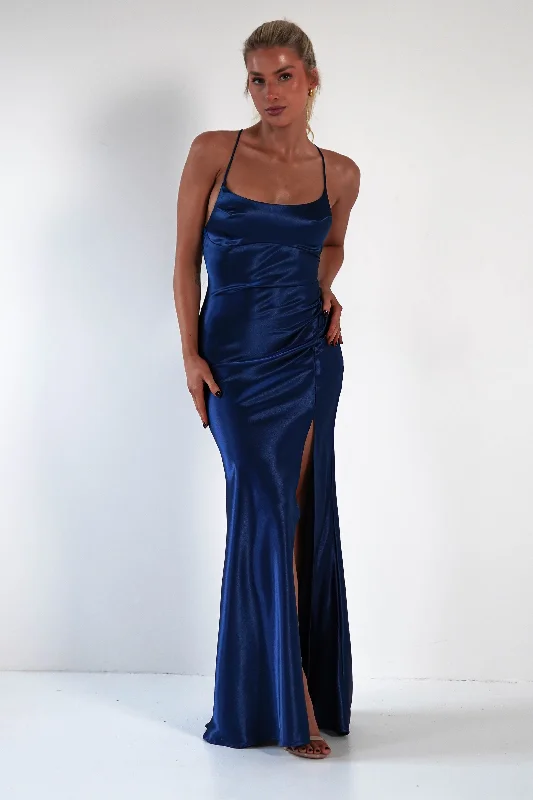  Women's Clothing SetsCelinee Satin Maxi Gown | Royal