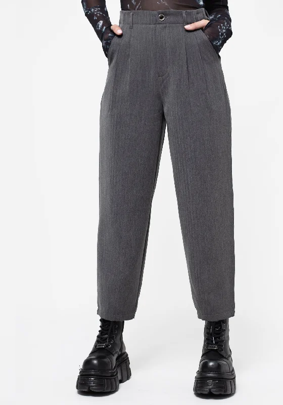  Women's Occasion Wear ClothesHerringbone Balloon Trousers