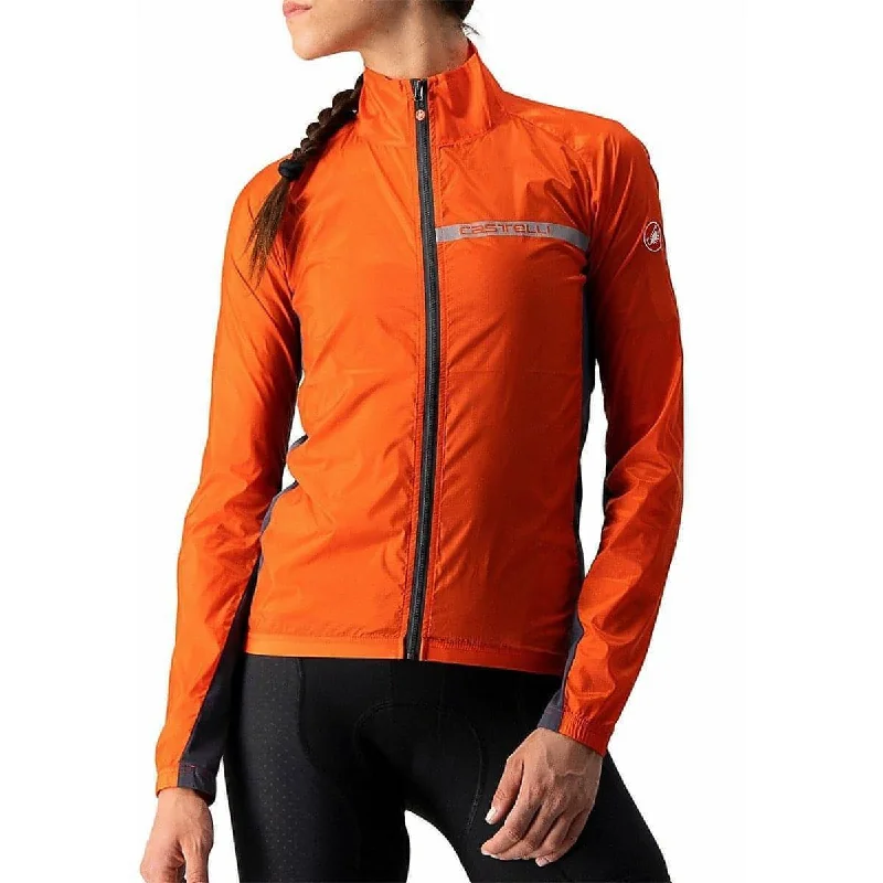  Women's Clothing For Outdoor ActivitiesCastelli Squadra Stretch Womens Cycling Jacket - Red