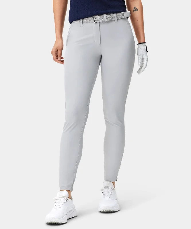  Timeless Women's ClothesLight Grey Four-Way Stretch Jogger