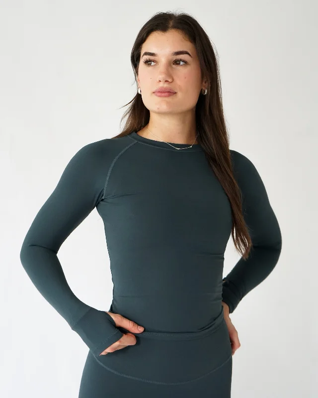  Timeless Women's ClothingImpact Long Sleeve - Emerald