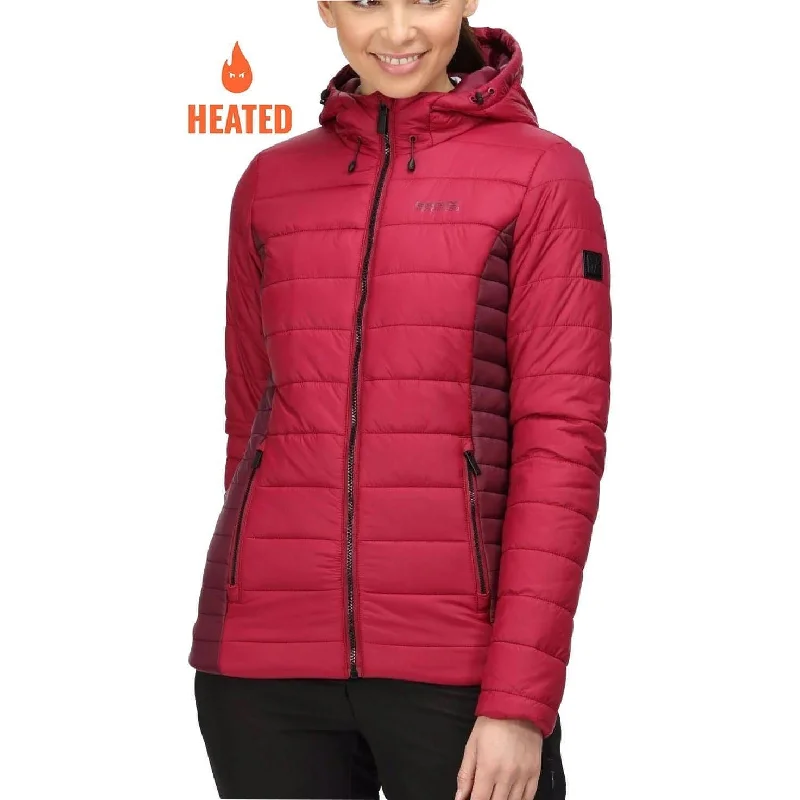  Women's Outerwear ApparelRegatta Voltera Loft II Womens Heated Jacket - Red