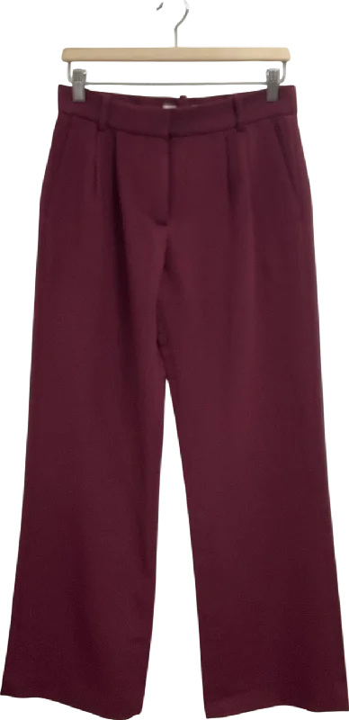  Casual Garments For WomenAbercrombie & Fitch Red Long Length Wide Leg Trousers W26