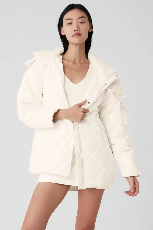  Women's Evening GarmentsSnomoto Puffer Jacket - Ivory