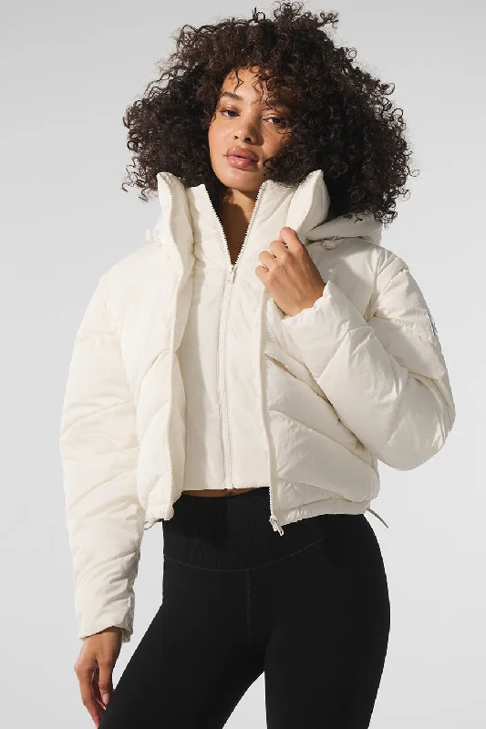  Women's Transitional AttireGlacier Puffer - Ivory