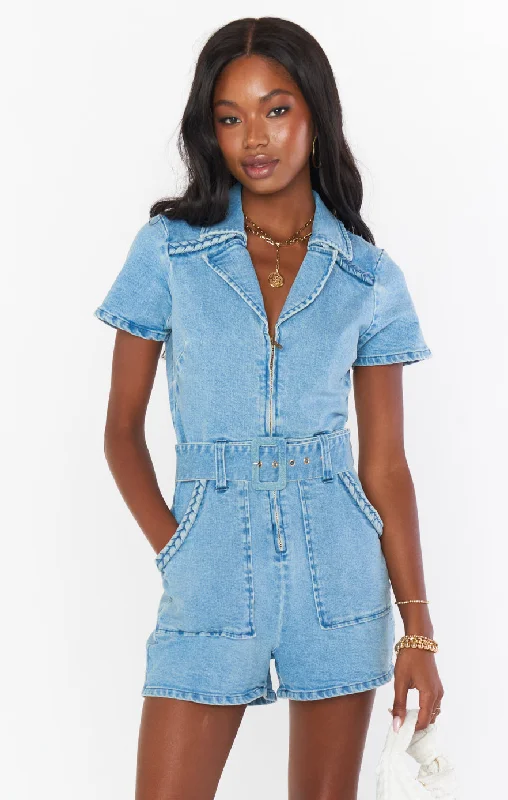  Classic Elegance SalesOutlaw Romper ~ Light Tide