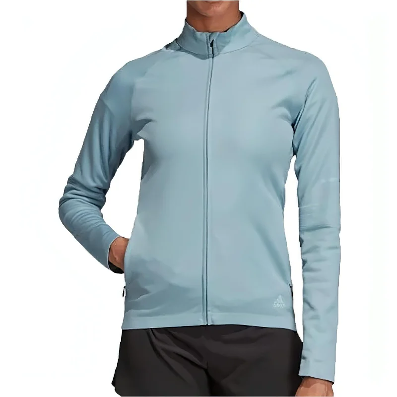  Women's Elegant Clothesadidas PHX Womens Track Running Jacket - Grey