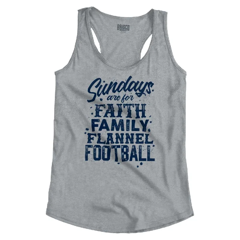  Contemporary Casual DealsFaith Family Football Racerback