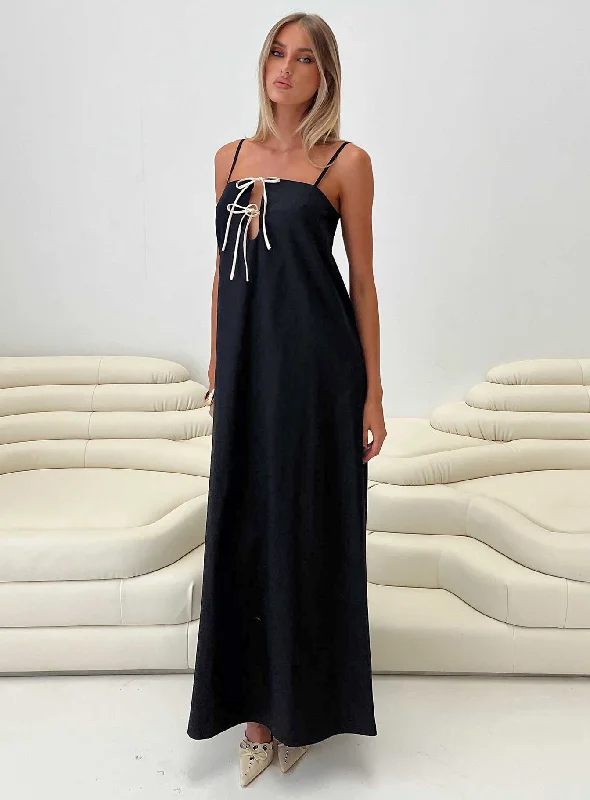  Women's Transitional ClothesBelong Together Maxi Dress Black