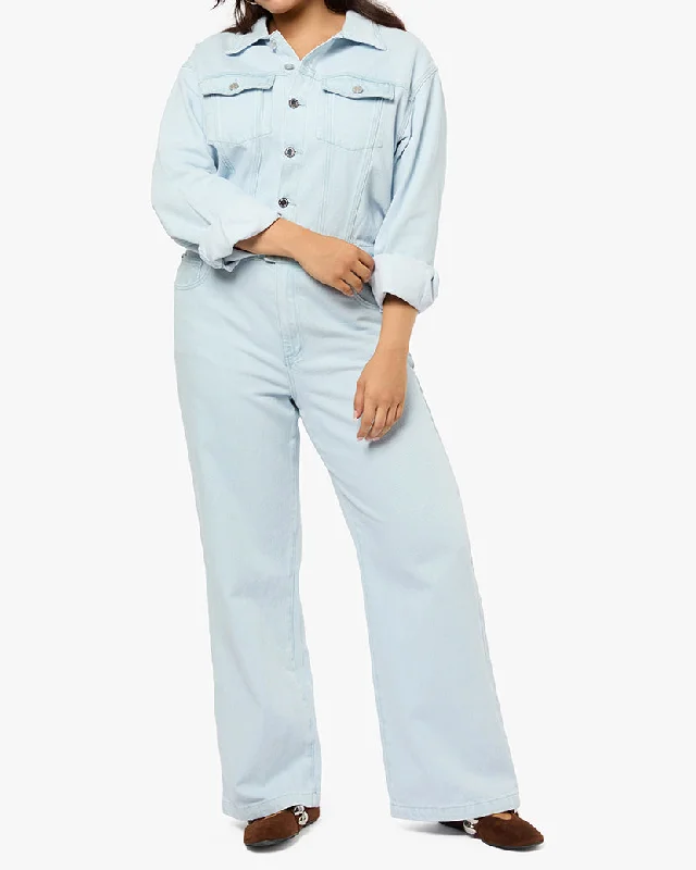  Inspired By You, Designed For YouRelaxed Denim Jumpsuit