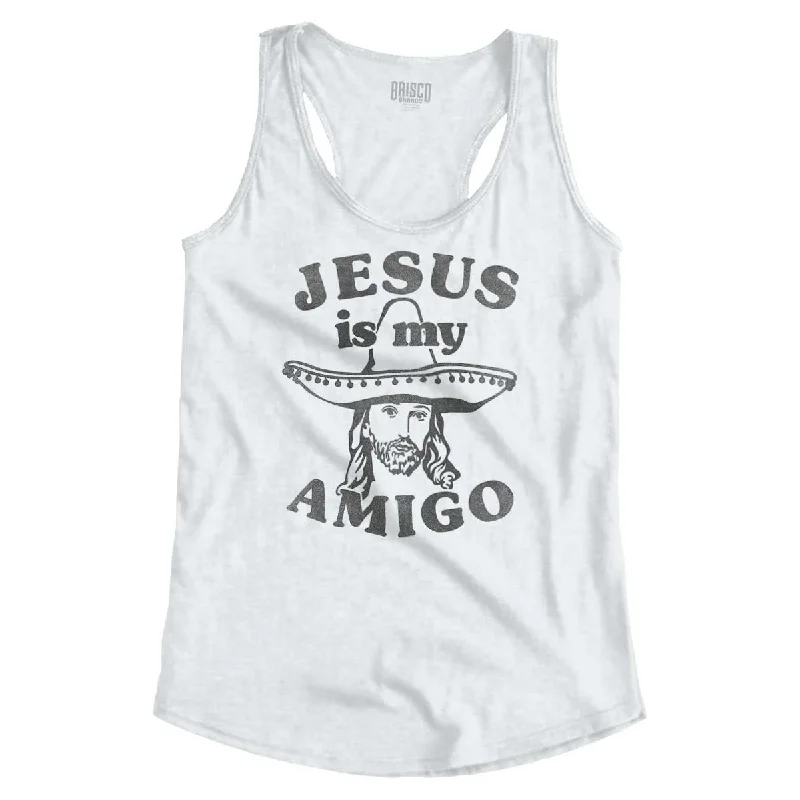  Summer DealsAmigo Jesus Racerback