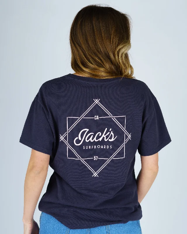  Sustainable Women's ClothingAction S/S Tee - Navy