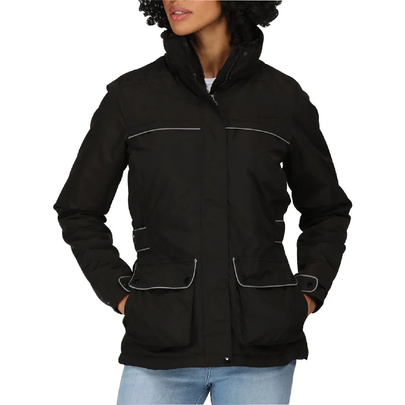  Vintage-Inspired Women's ApparelRegatta Linnette Insulated Womens Waterproof Jacket - Black