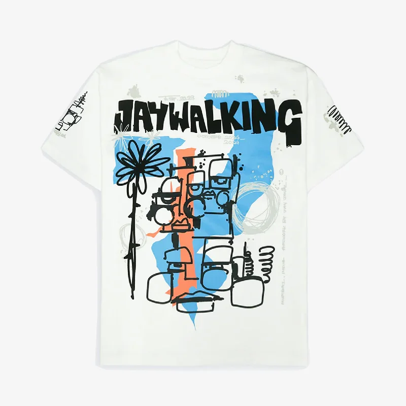  Women's Tops And ClothingJAYWALKING | ART PRO 3.0 T-SHIRT { WHITE