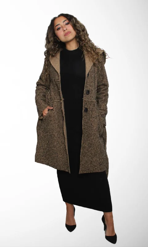  Special OffersWomen Belted Coat (Black & Brown)