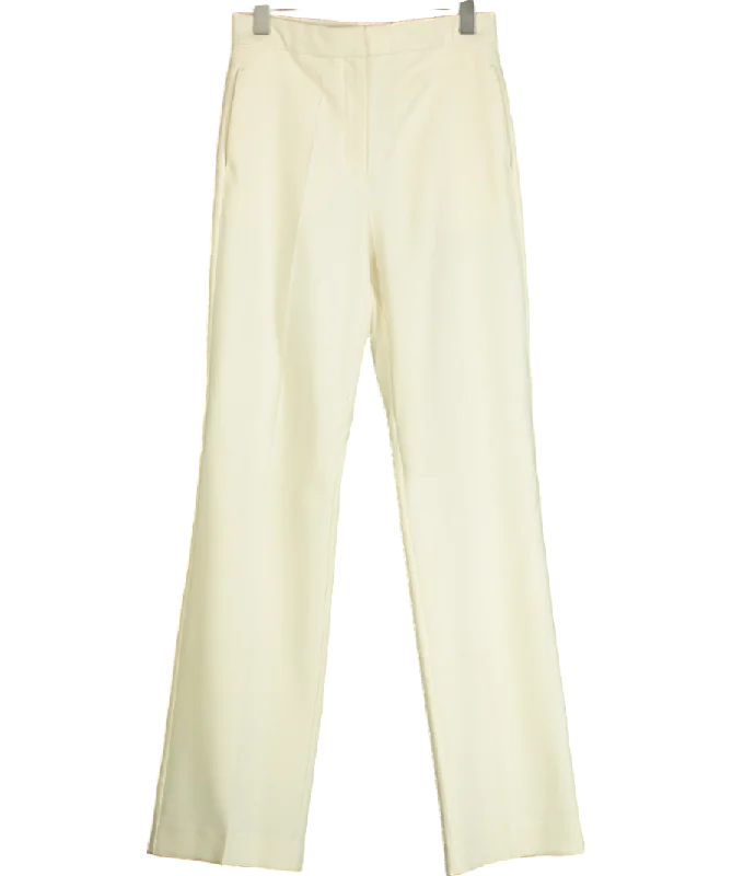  Women's Occasion Wear ApparelRemain Birger Christensen Cream Straight Leg Smart Trouser UK S