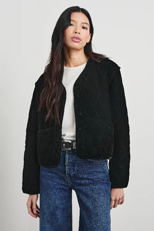  Flash Sale, Don'T MissKIKO JACKET - BLACK VELVET