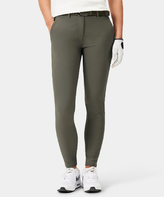  Women's Sporty Chic ClothesMoss Green Four-Way Stretch Jogger