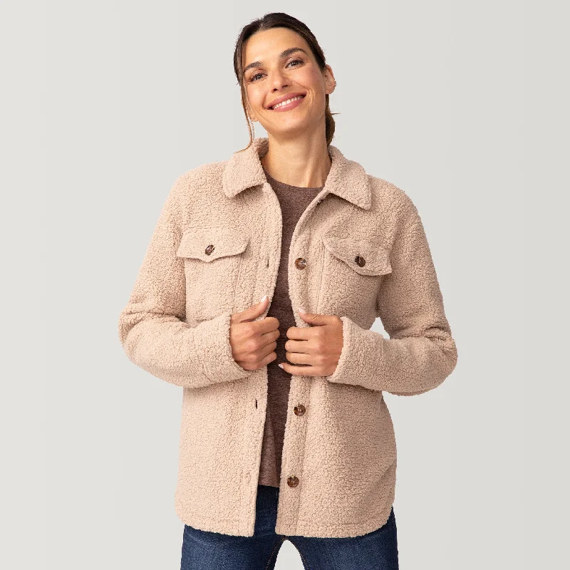  Women's Chic ApparelWomen's Sherpa Shacket