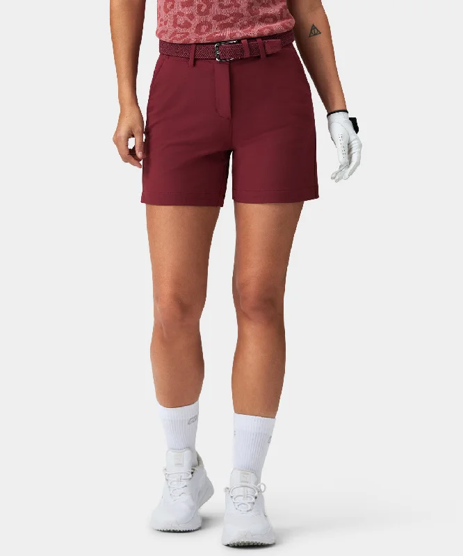  Stylish And Comfortable Clothing For WomenWine Flex Shorts