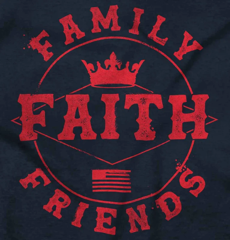  Women's Vintage-Inspired OutfitFaith Family Friends Crop Top Tank